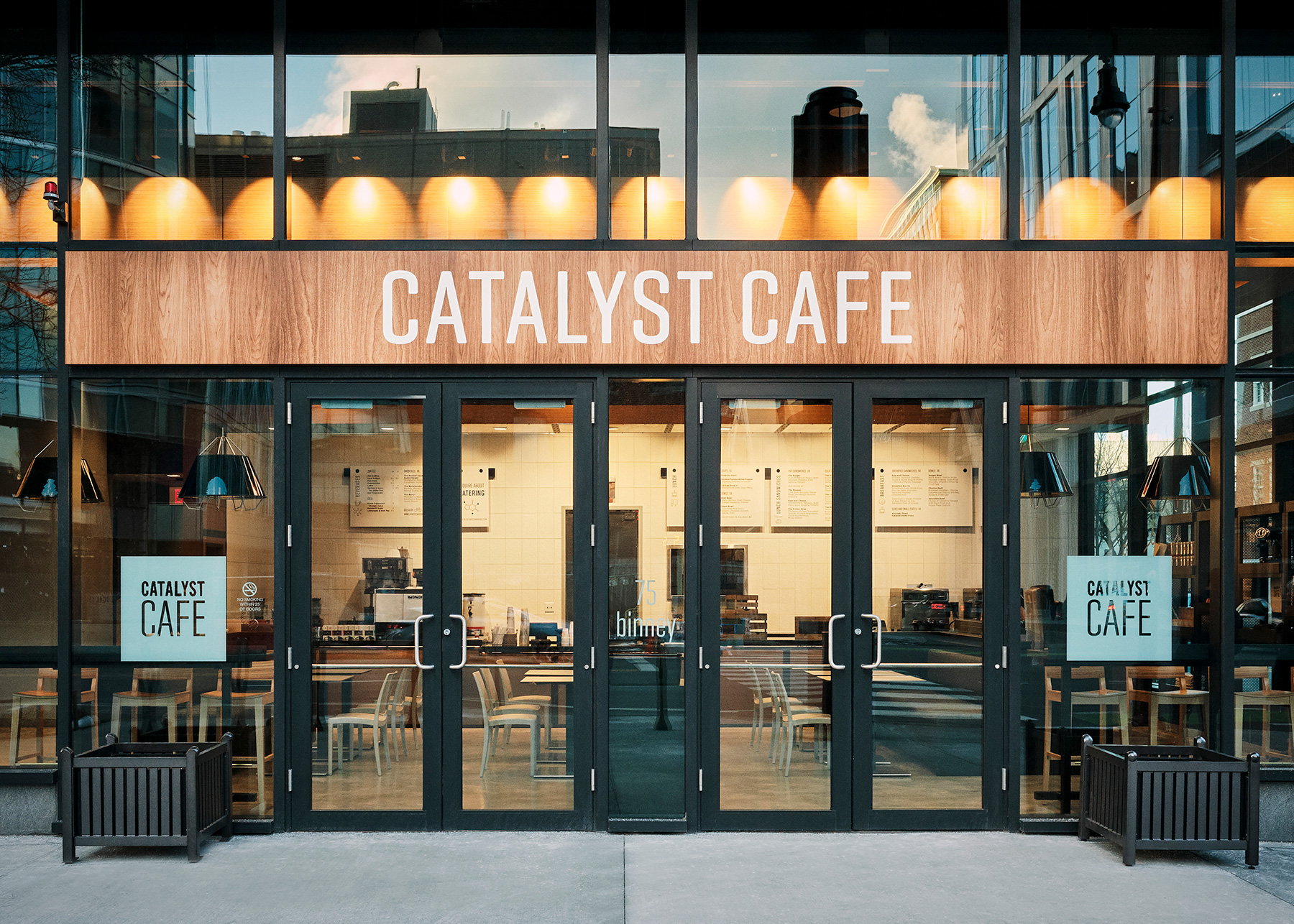 Catalyst Cafe front entrance