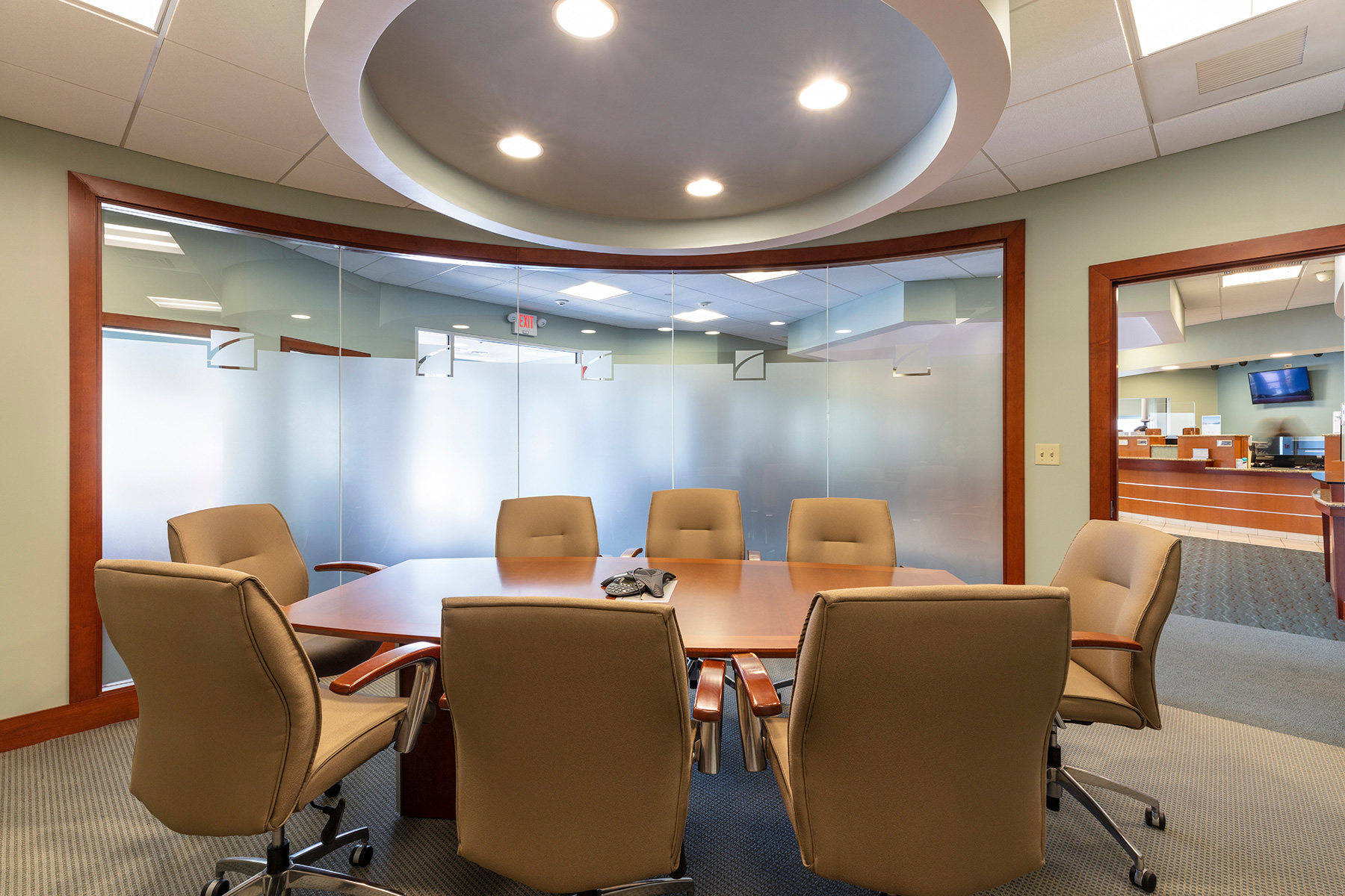 MountainOne bank conference room